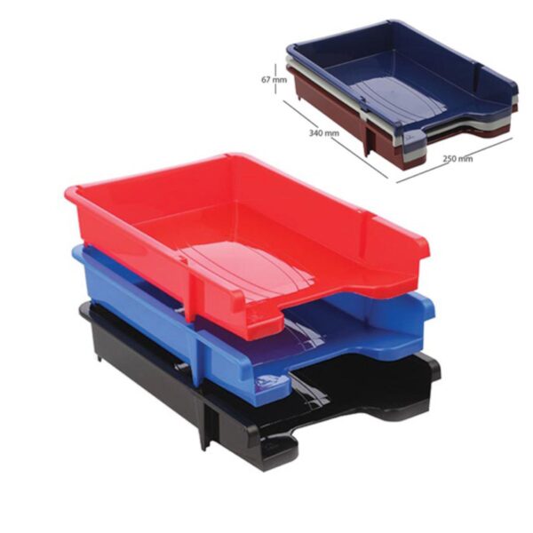 Ladica za spise Ark PVC plava