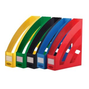 Stalak za spise okomiti Ark PVC crveni